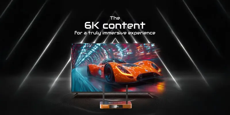 SuperBox S7 Prime 6K UHD display support