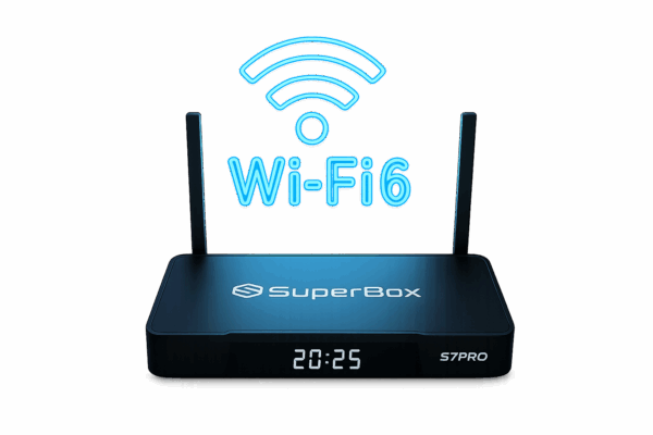 SuperBox S7 Pro with WiFi 6 graphic