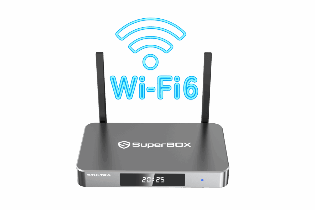 SuperBox S7 Ultra with WiFi 6 graphic