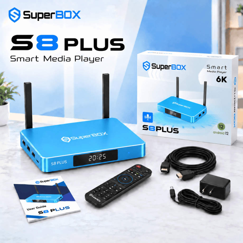SUPERBOX S8 PLUS SET