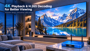 SuperBox S8 Max 4K Playback H.265 Decoding