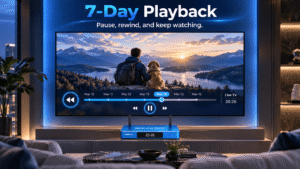 SuperBox S8 Max 7 Day Time Playback