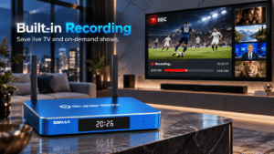 SuperBox S8 Max Built-in Recording
