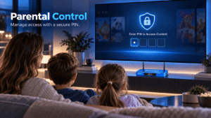 SuperBox S8 Max Parental Control