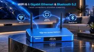 SuperBox S8 Max WiFi 6 Gigabit Ethernet Bluetooth 5.2