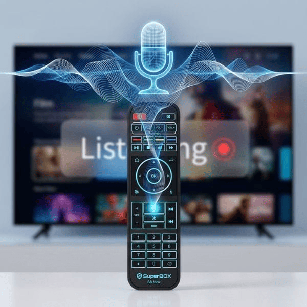 SuperBox S8 Plus voice command