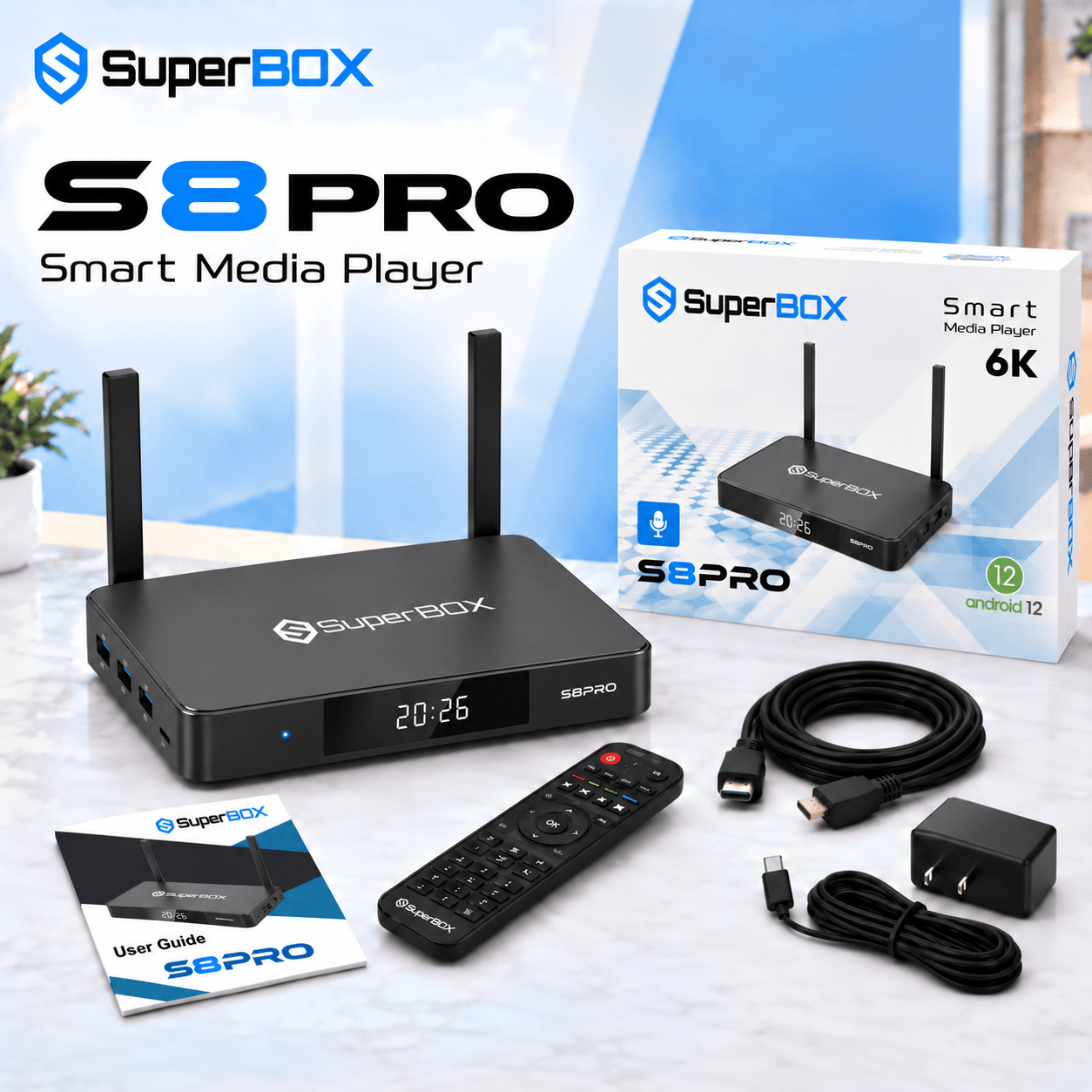SuperBox S8 Pro Set