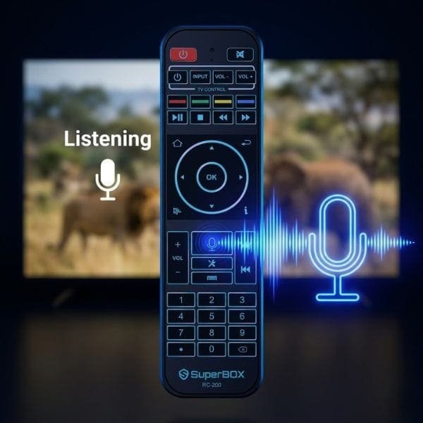 SuperBox S8 Pro Voice Control