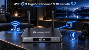 SuperBox S8 Ultra WiFi 6 Gigabit Ethernet Bluetooth 5.2