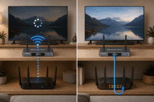 superbox buffering diagnosis: Diagnosis flow for SuperBox network, device and source-service buffering